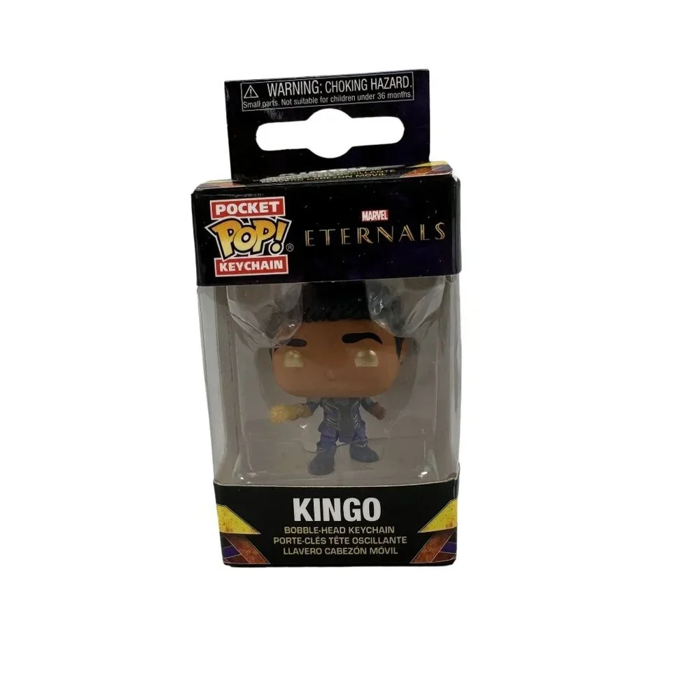 Funko Pop! Keychain Lot: America Chavez, Gorr, & Kingo - Marvel Multiverse Madne